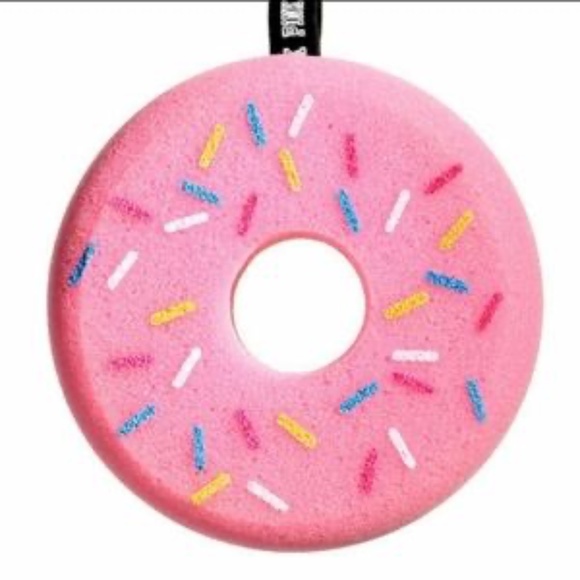 PINK Victoria's Secret Accessories - Victoria’s Secret PINK Donut Sponge Loofah Donut NEW